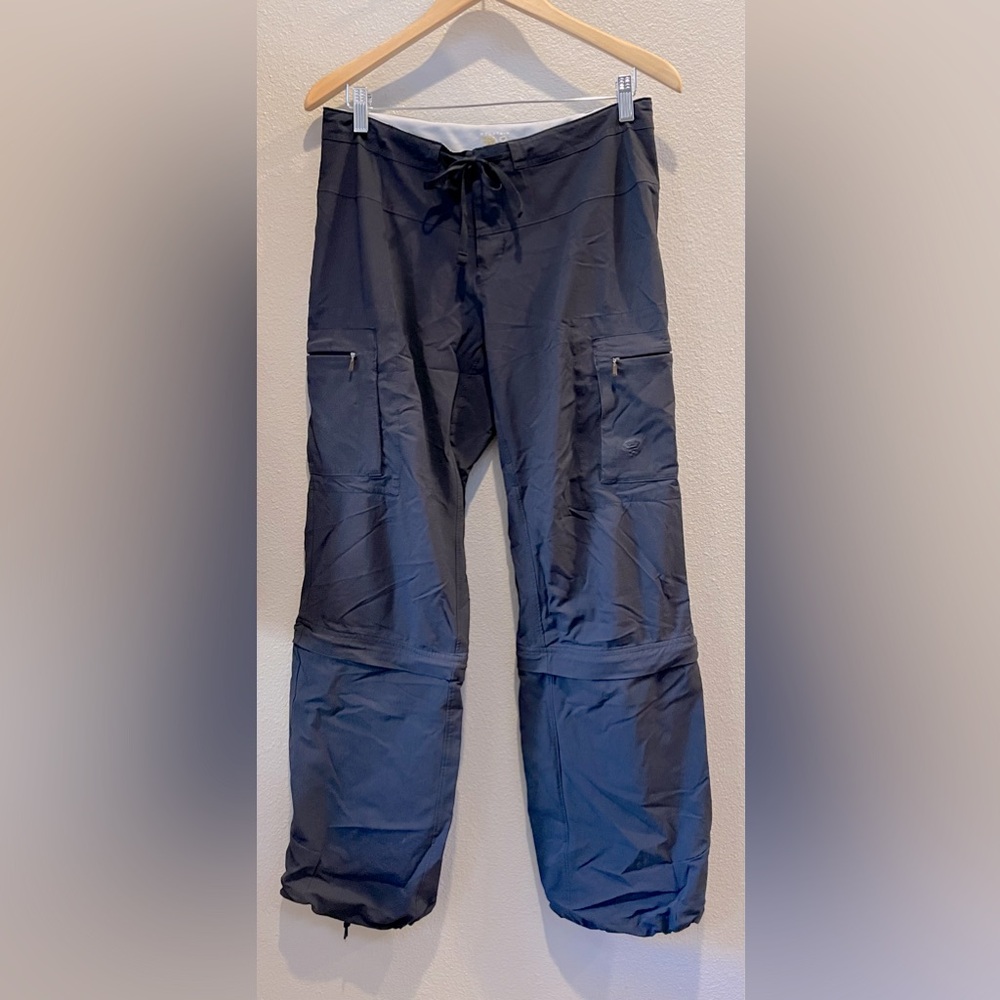 Mountain Hardware Convertible Pants Sz 8 LONG